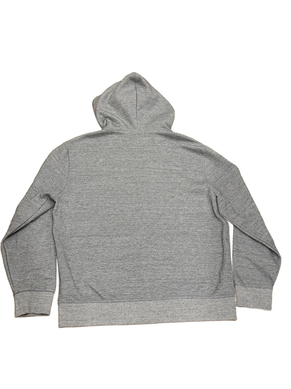 Polo Ralph Lauren Gray Double-Knit Full-Zip Hoodie Size L Authentic QR code